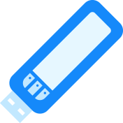 Icon image of a USB drive